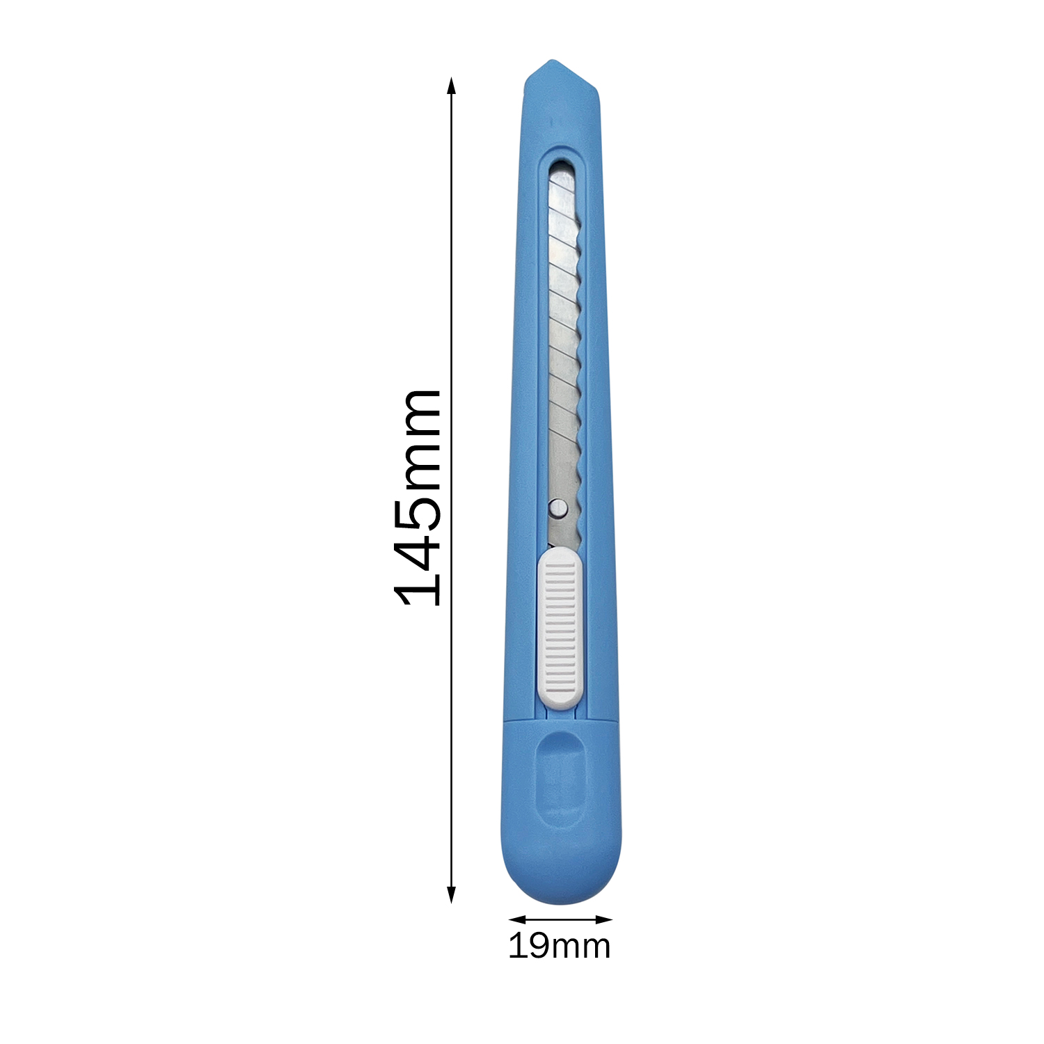 Office stationery wholesale 9mm auto retractable custom logo color pocket knives safety utility small art paper cutter knife